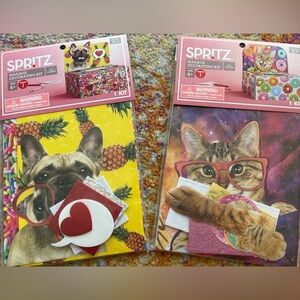 NEW - two Valentine school classroom mailboxes & decorating kits!